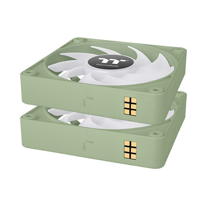 Ventilador Pc Thermaltake Ct120 Ex Argb Sync De Refrigeración Para Pc Verde Claro, Paquete De 3 Cl-F196-Pl12mg-A