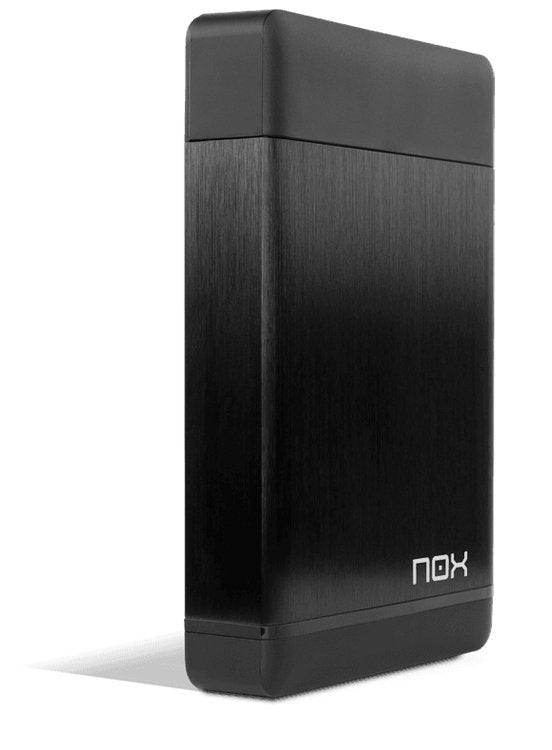 Nox Caja Externa 3.5" Usb 3.0 Lite 3.5 Negro Incluye Adaptador Corriente Nxlitehdd35
