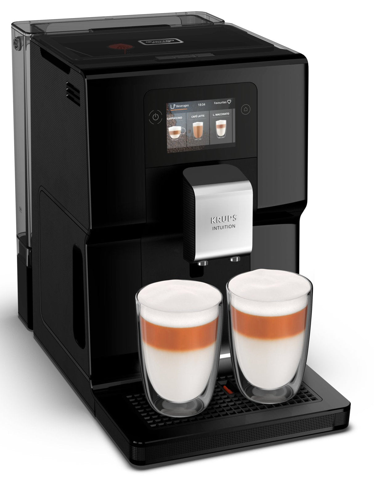 Cafetera Krups Ea873 Espresso, Superautomática Negro, Máquina Espresso, De Café Molido, Molinillo Integrado, 1450 W, Negro
