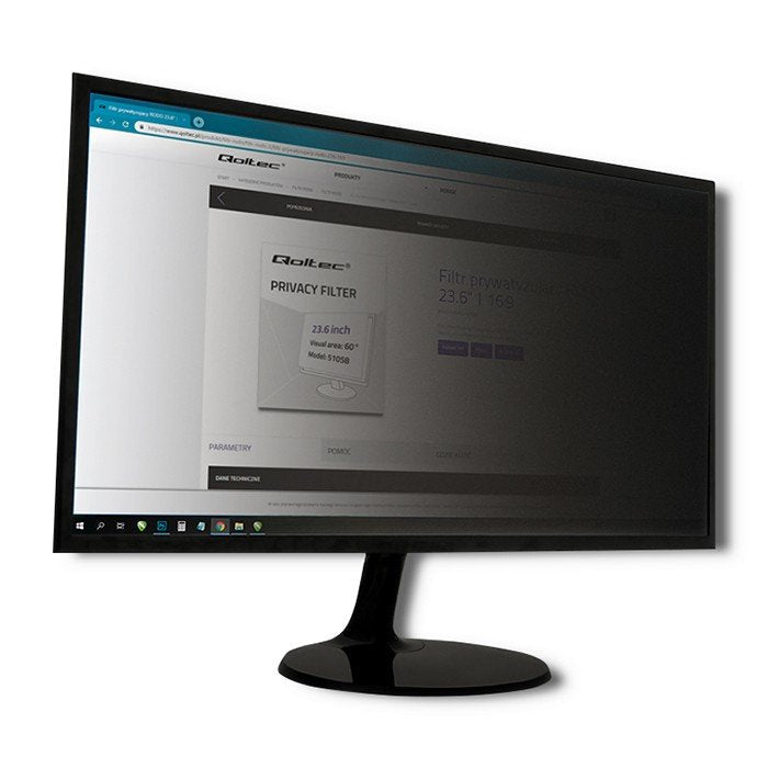EAN 5901878510569 - Qoltec 51056 filtro para monitor 55,9 cm (22") imagen 1