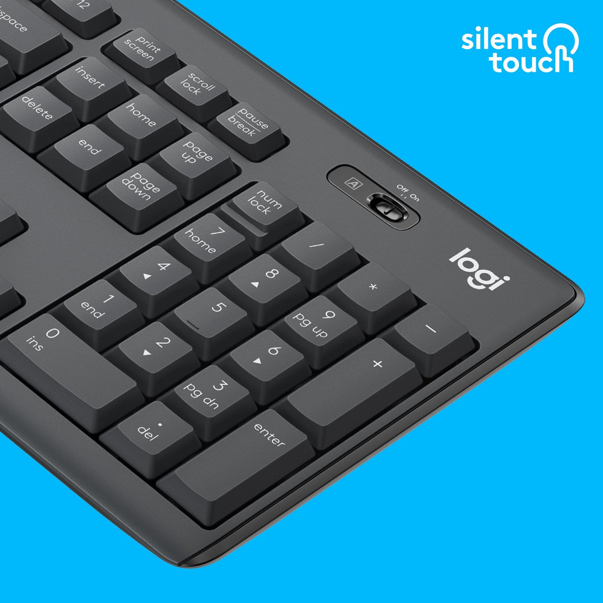 EAN 5099206092433 - Logitech 920-009800 teclado Ratón incluido Oficina RF inalámbrico QWERTY Internacional de EE.UU. Grafito imagen 3