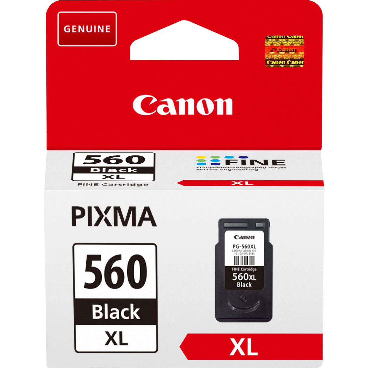 EAN 4549292144628 - Canon PG-560XL cartucho de tinta 1 pieza(s) Original Alto rendimiento (XL) Negro imagen 1