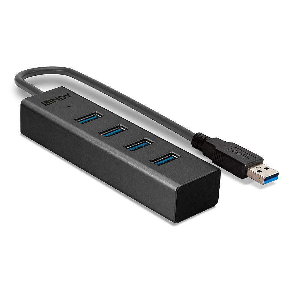 Lindy Usb 3.0 Hub 4 Puertos Sin Fuente De Alimentación