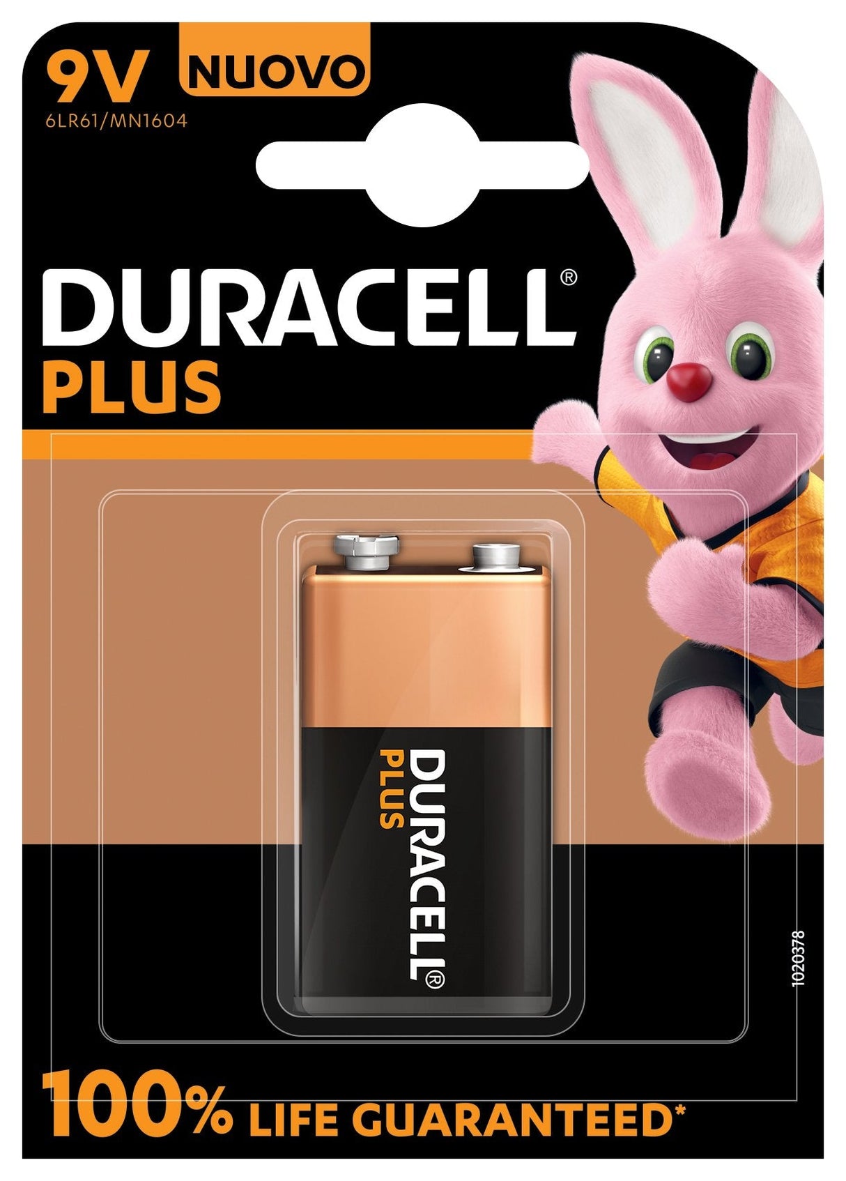 Pila Duracell Plus Mn1604 9v Alcalina