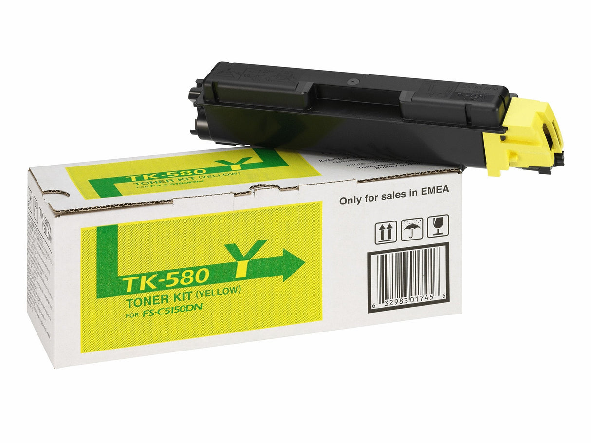 Toner Kyocera Tk-580y Amarillo 2.800pag