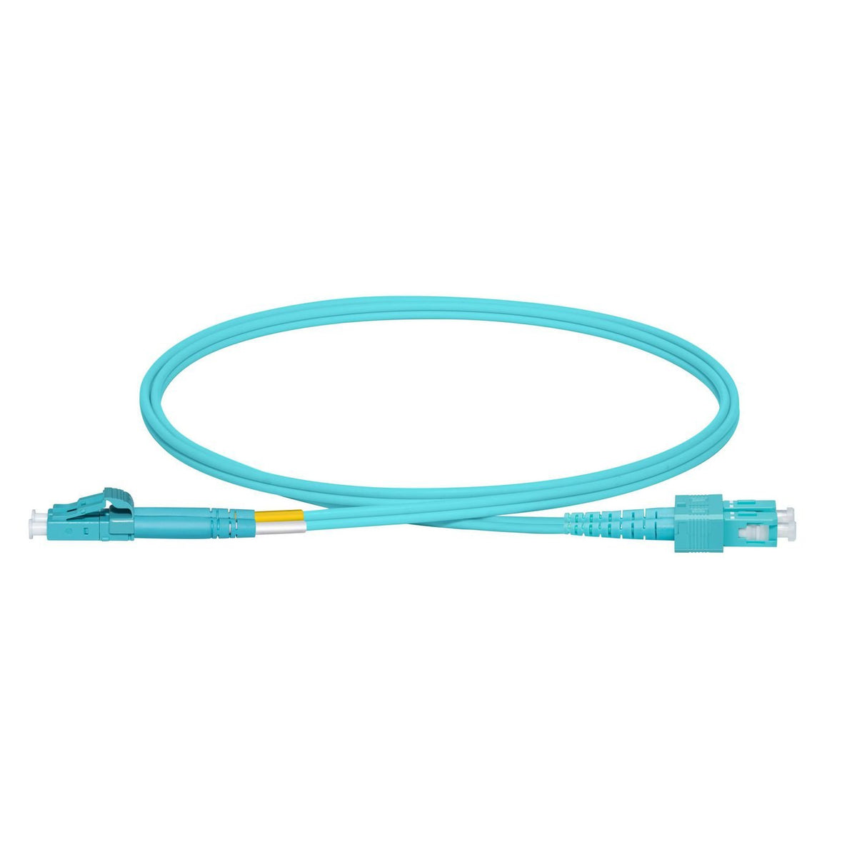 EAN 5704174320050 - Lanview LVO231477 Cable de fibra óptica e InfiniBand 1 m LC SC Color aguamarina imagen 2