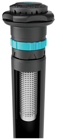 Aspersor Emergente Md40 De Gardena Sprinklersystem (Negro/Gris, Ancho De Pulverización De 2,5 A 3,5 Metros