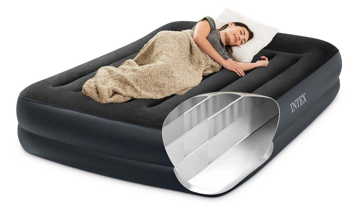 Cama Hinchable Interior/Exterior 152x203x42cm Dura-Beam Basic Intex