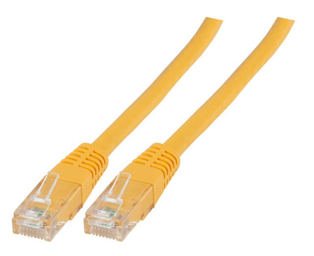 Efb Rj45 Cable De Red Cat.6 U Utp Pvc Cca Gelb 0,25m