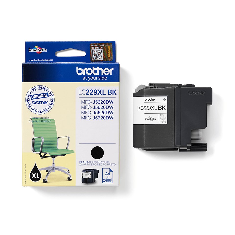 EAN 4977766735933 - Brother LC229XLBK cartucho de tinta 1 pieza(s) Original Negro imagen 4