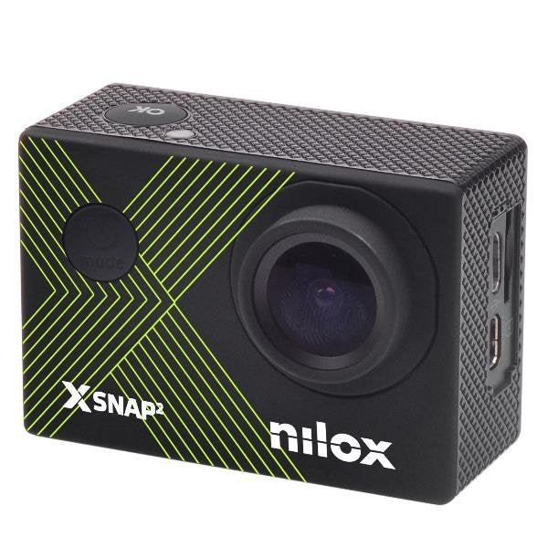 Nilox Action Cam Xsnap2 Cámara Para Deporte De Acción 8 Mp 4k Ultra Hd Cmos Wifi 56,2 G