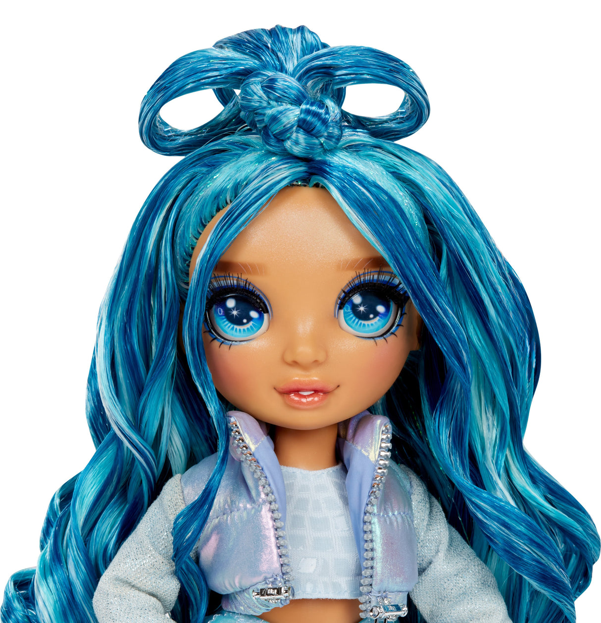 Muñeca Entretenimientos Rainbow High Winter Wonderland - Bella (Azul), Muñeca 120834-Euc