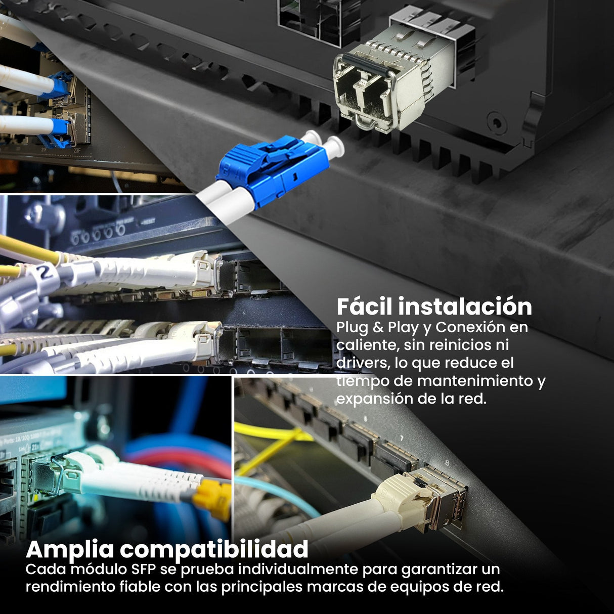 Extralink Sfp+ Módulo 10g 2-Pack, 10gbps, 850nm, 300m, Multimode