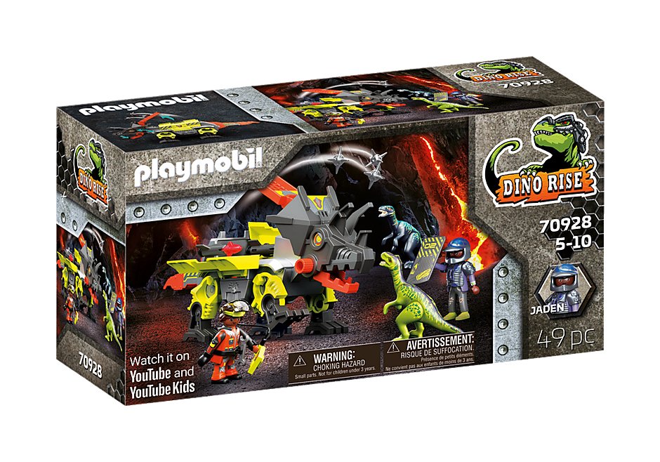 Playmobil 70928 Robo-Dino Maquina De Combate