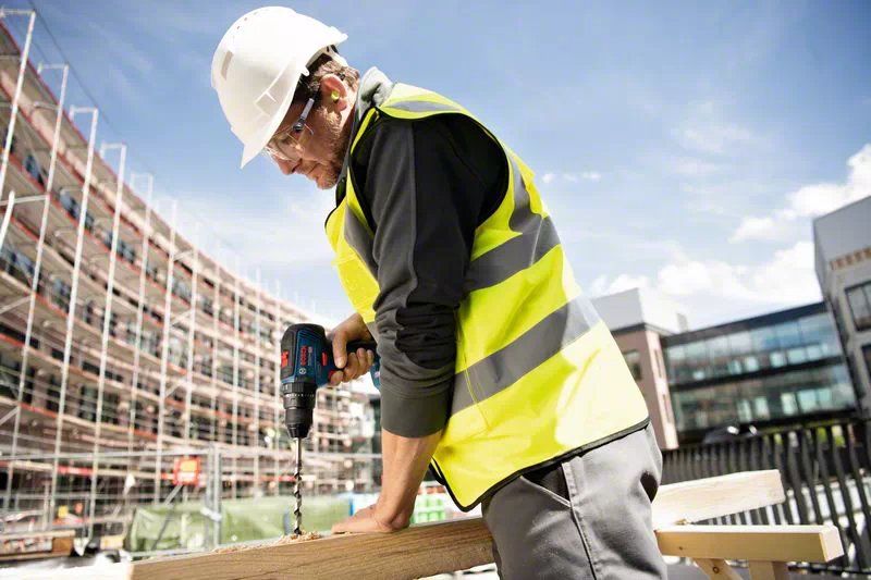 Bosch Gsb 18v-55 Atornillador Inalambrico Bateria Cargador