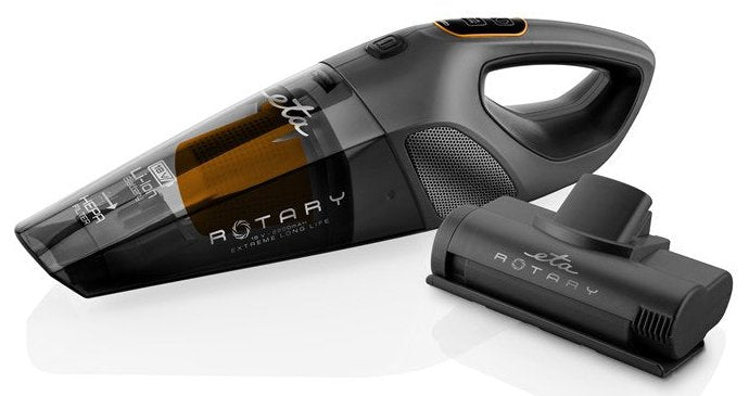 Eta Eta242590000 Aspiradora De Mano Rotativa, Autonomía 30 Min, Gris Blanco