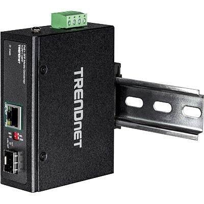 Convertidor De Medios De Trendnet Industrial Sfp A Gbit Poe + Ti-Pf11sfp