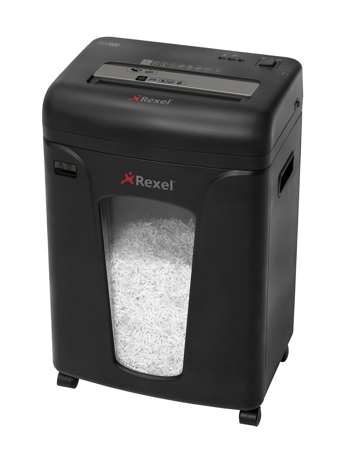 EAN 5028252388870 - Rexel REM820 triturador de papel 58 dB 22,5 cm Negro imagen 3