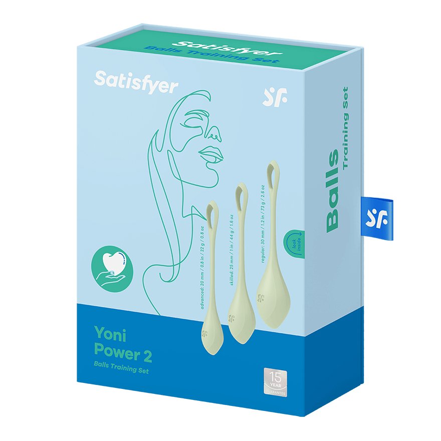 Satisfyer Yoni Power 2 Kit De Entrenamiento Verde