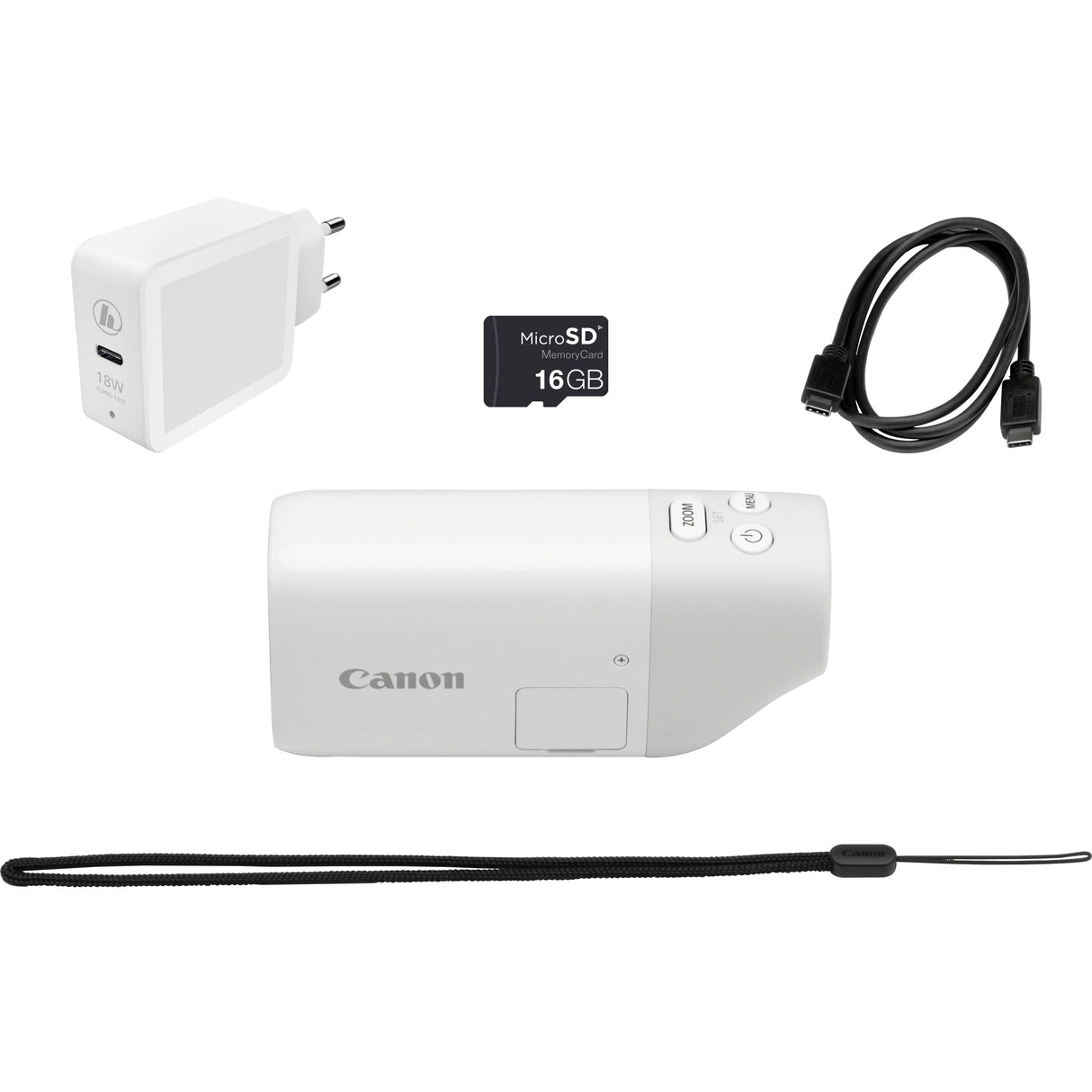 Camara Digital Canon Powershot Zoom 12.1 Mp - 1 - 3pulgadas - Wifi - Bluetooth - Movie Full Hd - White