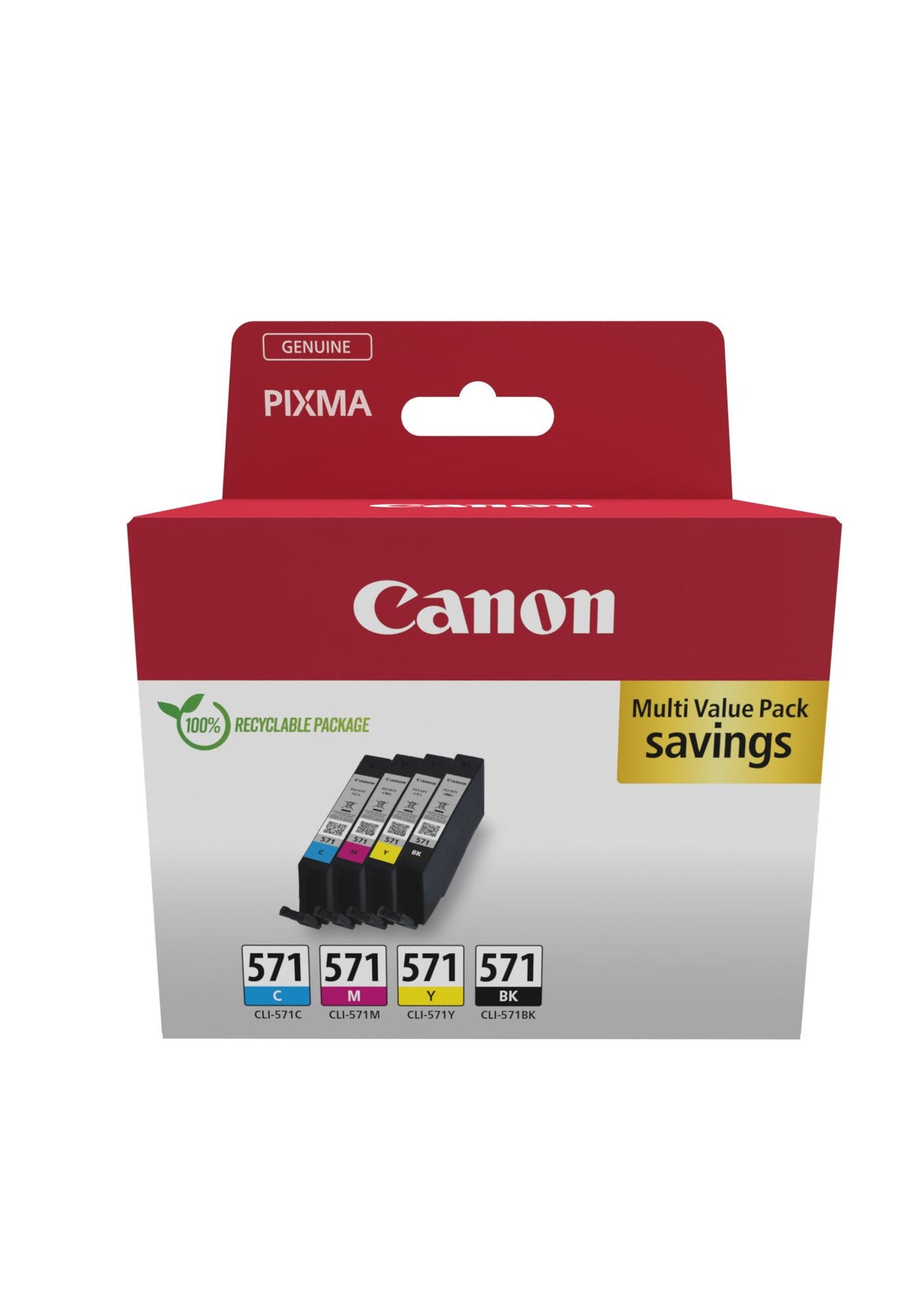EAN 8714574679198 - Canon 0386C009 cartucho de tinta 4 pieza(s) Original Negro, Cian, Magenta, Amarillo imagen 1