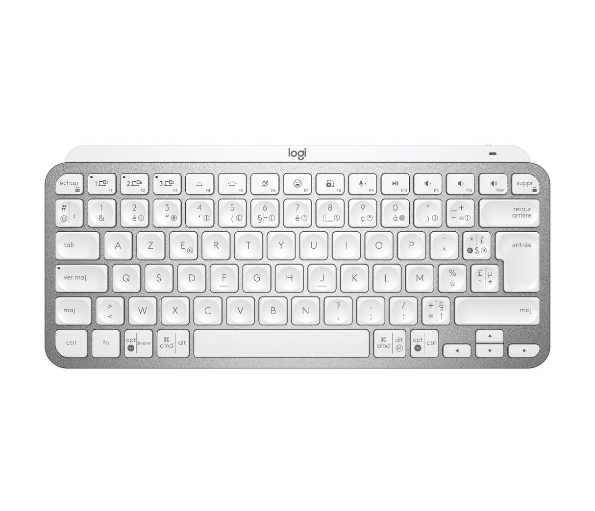 EAN 5099206098879 - Logitech 920-010483 teclado Oficina RF Wireless + Bluetooth ĄŽERTY Francés Gris imagen 1