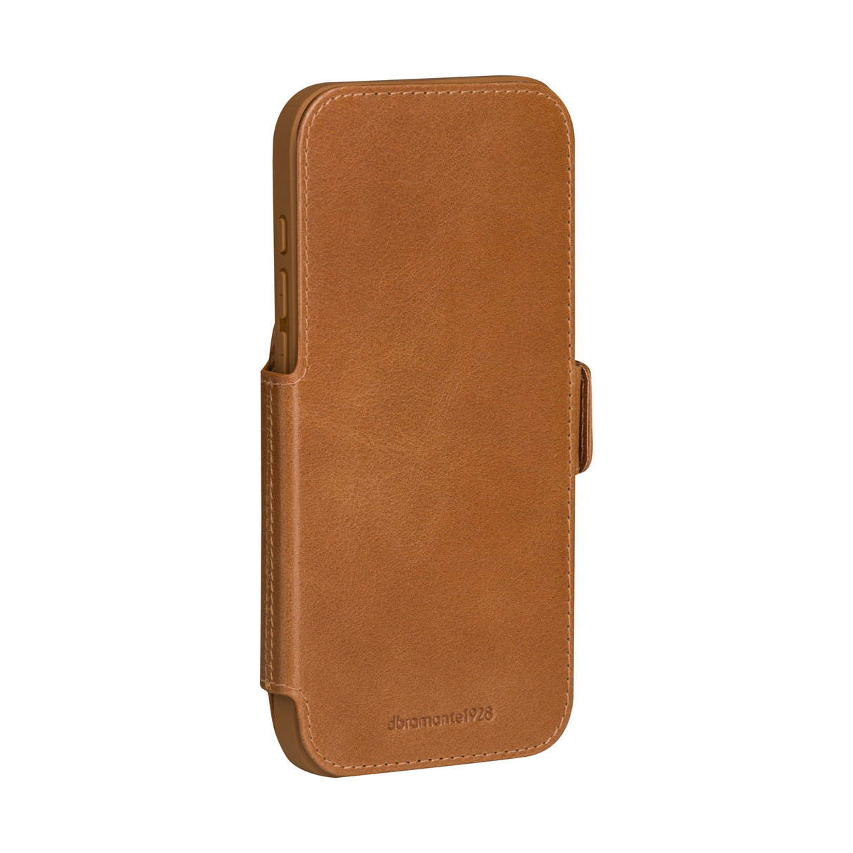 Dbramante1928 Copenhagen Funda Con Tapa Para Teléfono Móvil Cuero De Grano Entero Marrón Para Apple Iphone 17 Pro Max