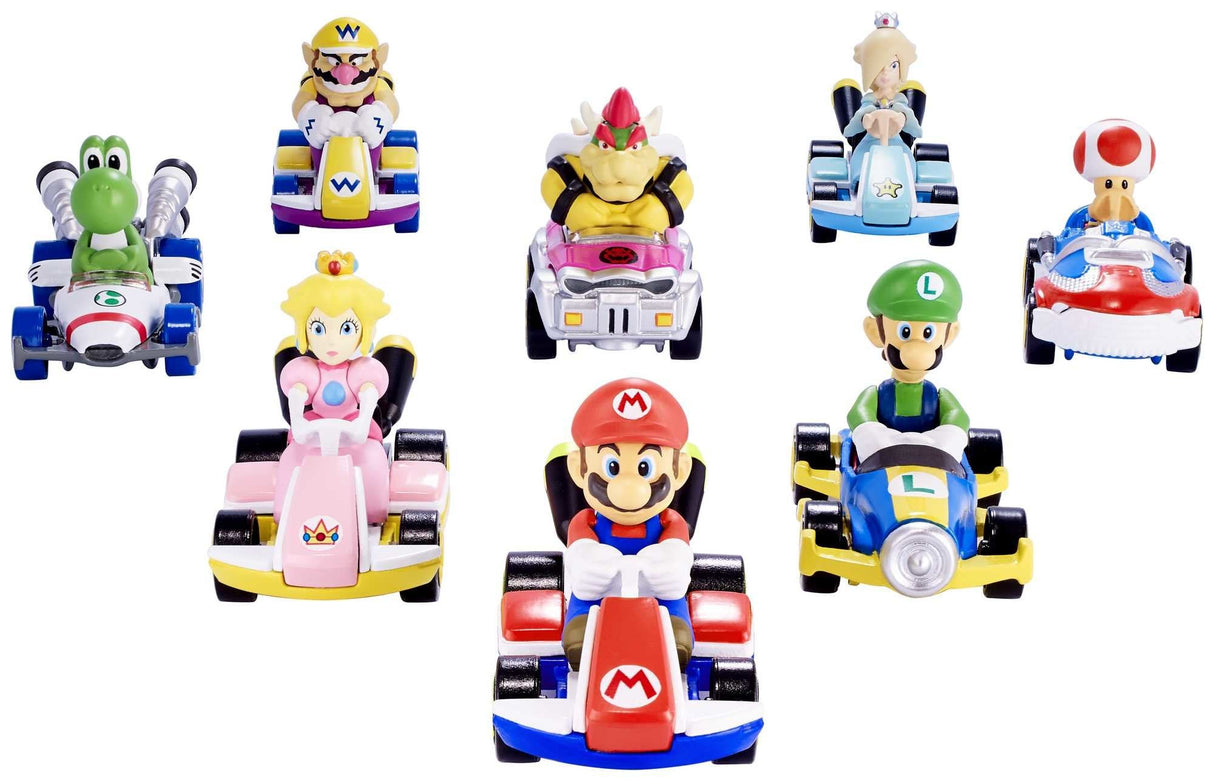 Figura Mattel Hot Wheels Mario Kart Mario