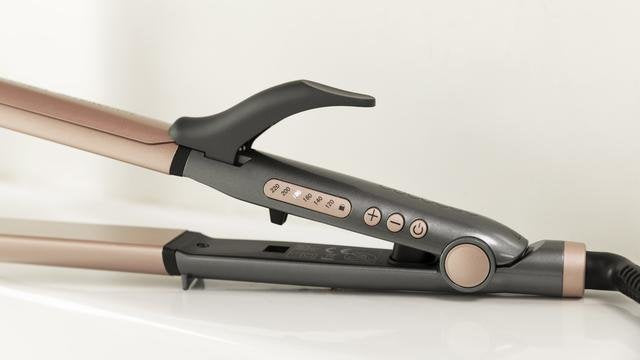 EAN 8435484042963 - Cecotec Bamba RitualCare 1000 Ceramic 2in1 Plancha de pelo Caliente Gris, Rosa 82 W 2 m imagen 5