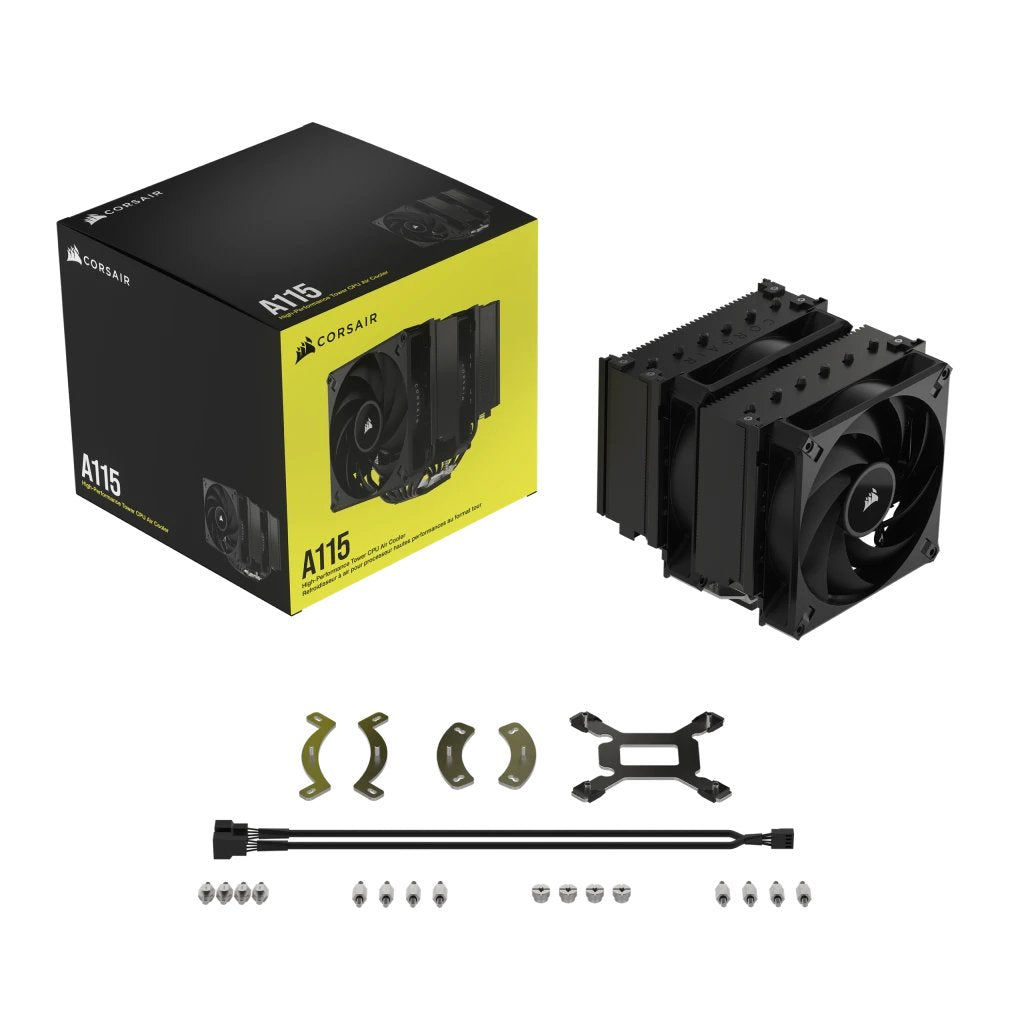 EAN 0840006692843 - Corsair AF ELITE A115 Procesador Refrigerador de aire 14 cm Negro 1 pieza(s) imagen 7