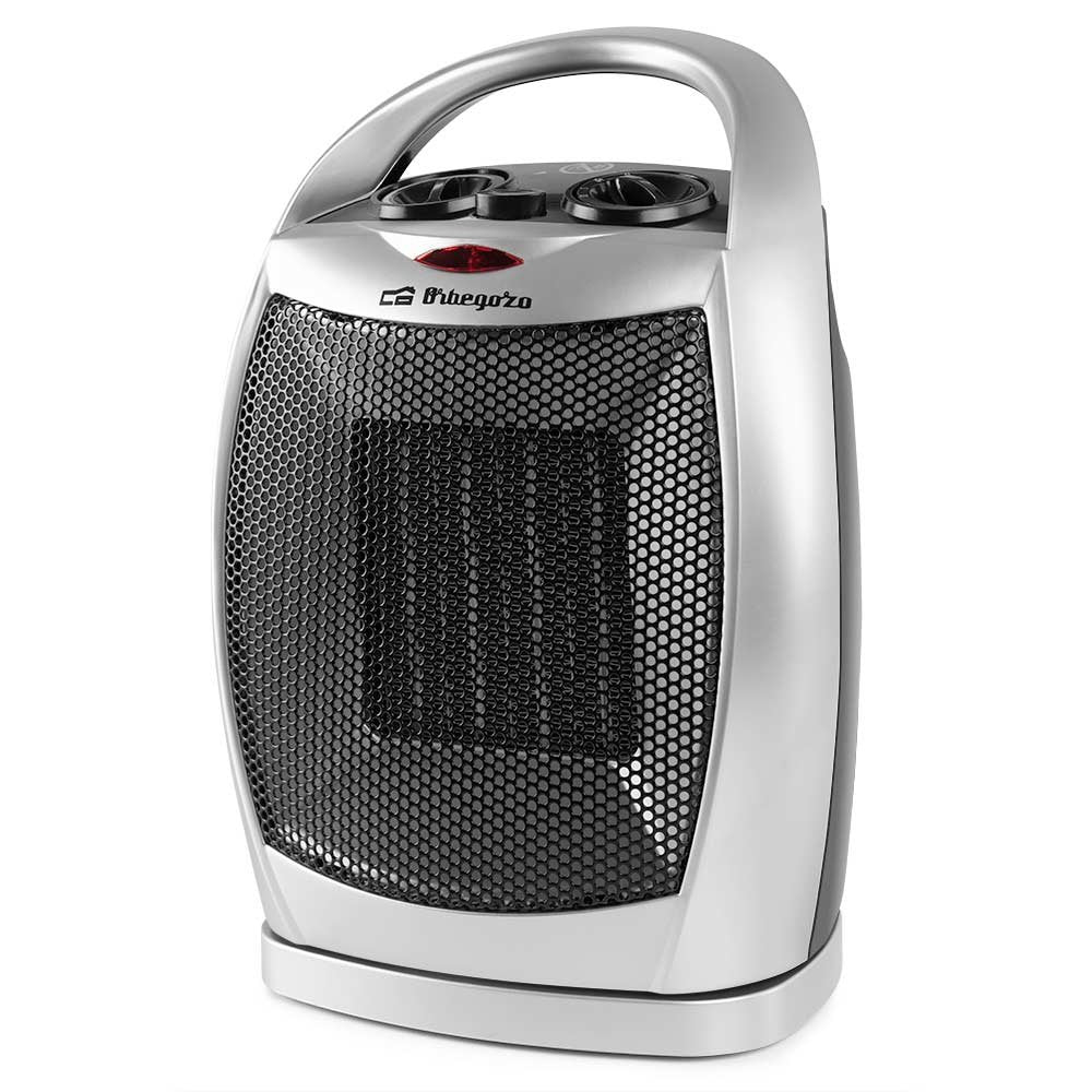 EAN 8436011058938 - Orbegozo CR 5021 Interior Negro, Plata 1500 W Ventilador eléctrico imagen 1