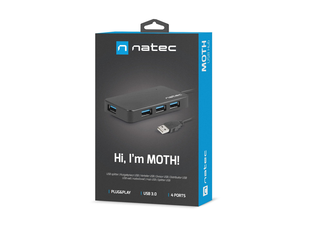 EAN 5901969417173 - NATEC Moth USB 2.0 5000 Mbit/s Negro imagen 3