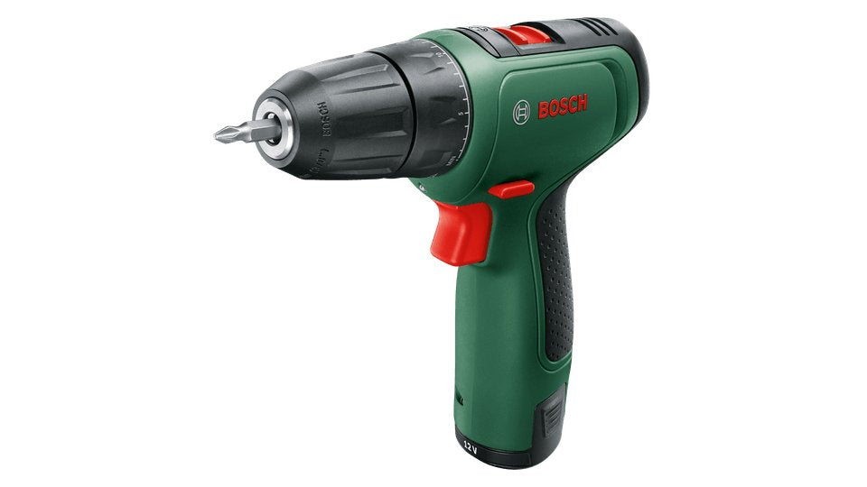Bosch Bricolaje Y Jardín Taladro Inalámbrico Easydrill 1200 Verde/Negro, Batería Li-Ion 1,5ah, Maletín 06039d3006