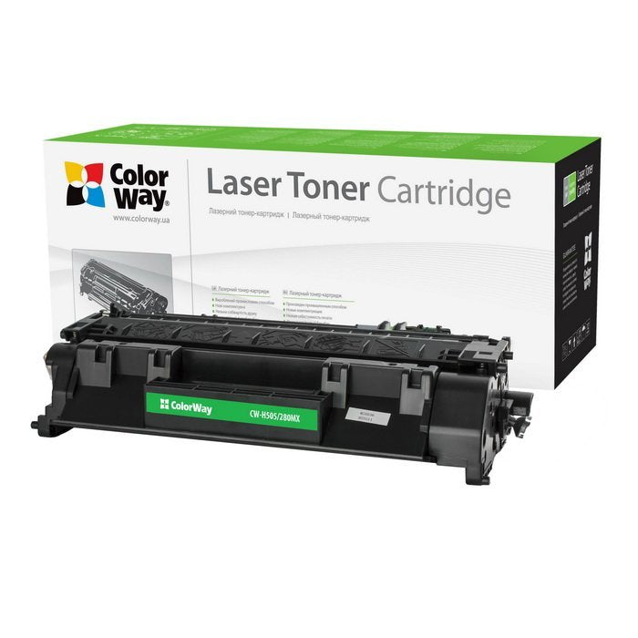 Colorway Econom Toner Compatible Hp Ce505x (05x) Cf280x (80x) Canon 719h Negro