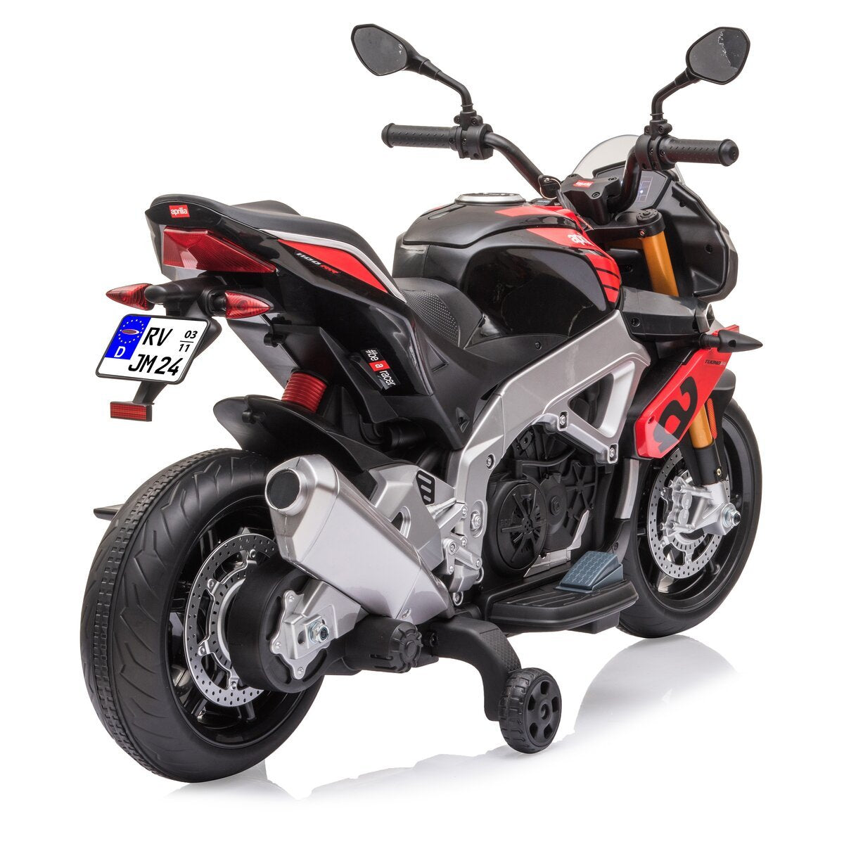 Jamara Ride-On Motorrad Aprilia Tuono 1100 Rr 12v Rojo