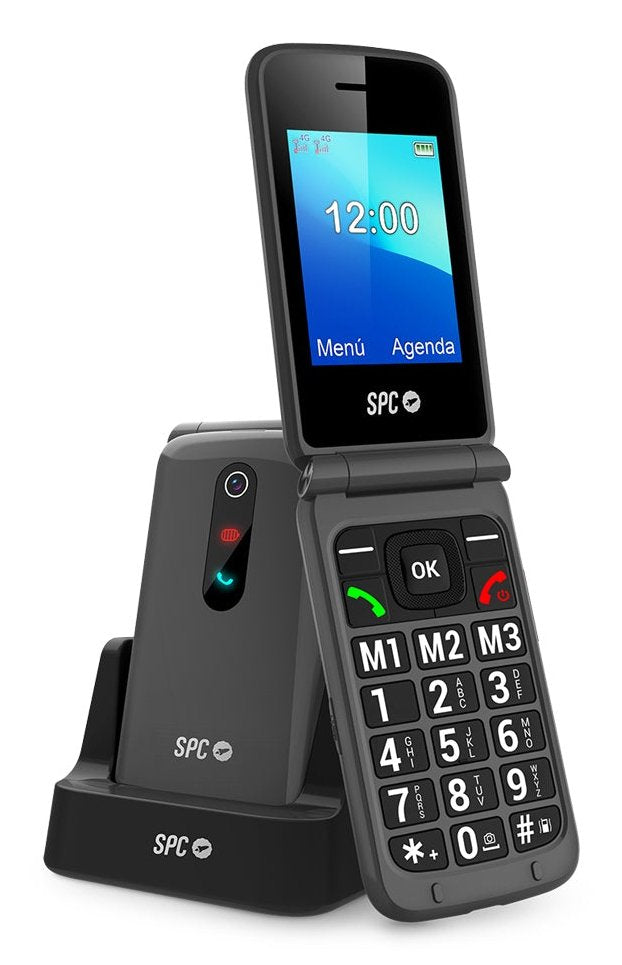 Teléfono Móvil Spc Stella 3 Para Personas Mayores 4g Negro