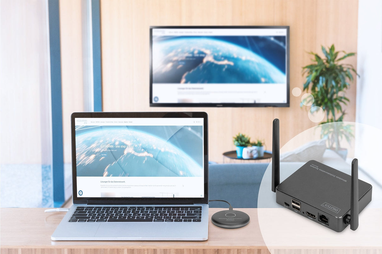 Digitus Wireless Collaboration System Hdmi/2xtx/1xrx