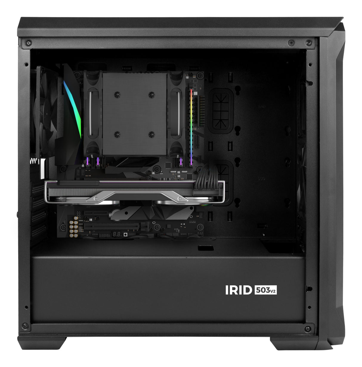 EAN 5901969425291 - GENESIS Irid 503 Micro Torre Negro imagen 12