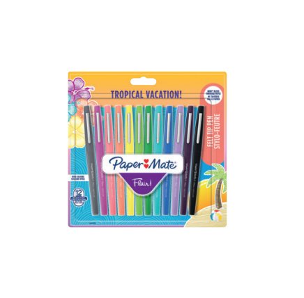 Rotuladores Paper Mate Flair Tropical Vacation M 0,7 Mm