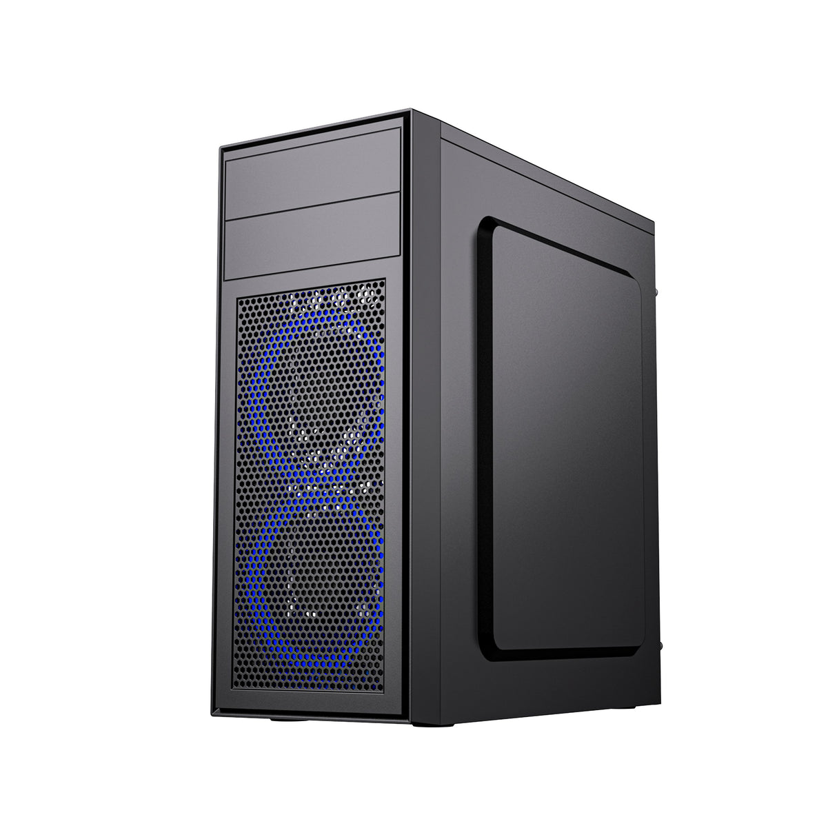 EAN 8716309128353 - Gembird Fornax M100B Midi Tower Negro imagen 2