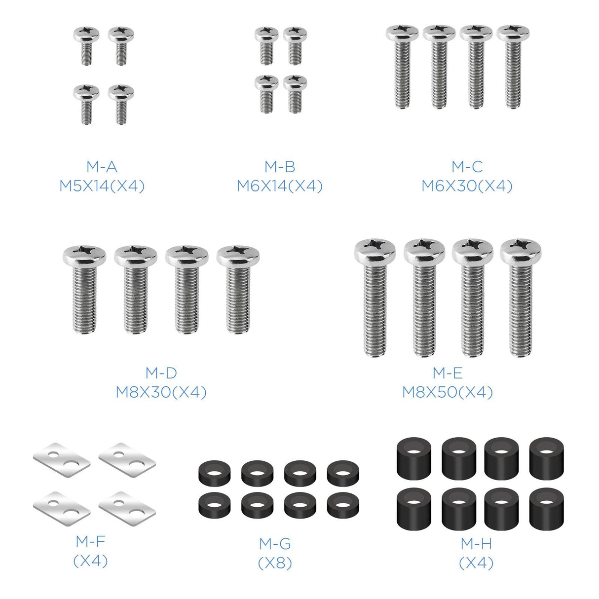 Tooq Soporte Fijo De Pared Para Tv De 60"-100" - Inclinable - Peso Max 130kg - Vesa 1000x800mm - Negro