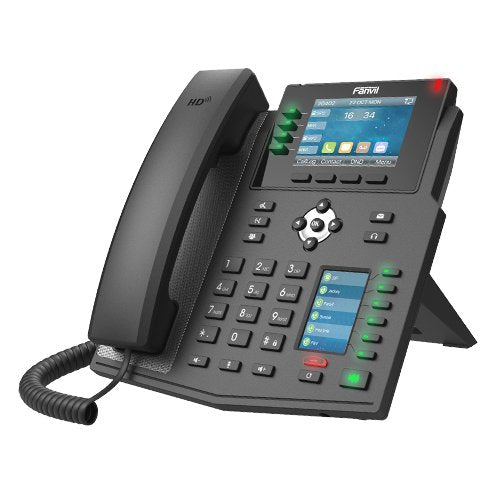 EAN 6937295601947 - Fanvil X5U teléfono IP Negro 16 líneas LCD Wifi imagen 1