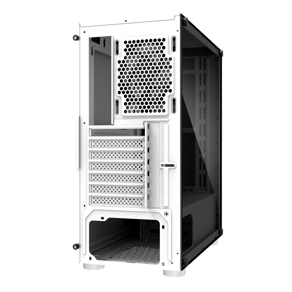 Caja Pc Zalman R2 Blanco - Sin Fuente De Alimentación - Torre Mediana - Formato E-Atx