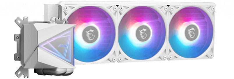 EAN 4711377233217 - MSI MAG Coreliquid I360 WHITE Procesador Sistema de refrigeración líquida todo en uno 12 cm Blanco 1 piez imagen 1