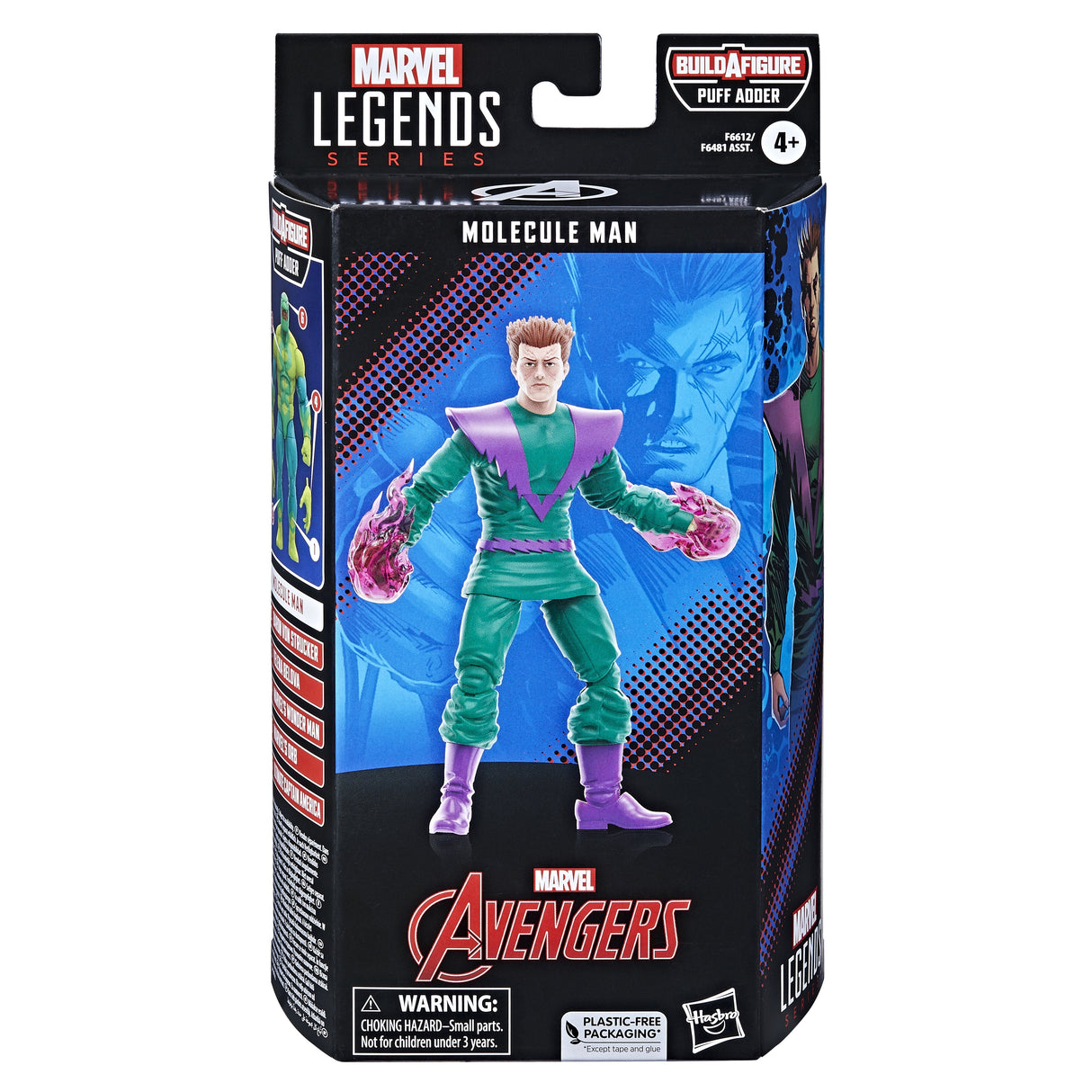 Figura Hasbro Marvel Legends Series Classic Molecule Man