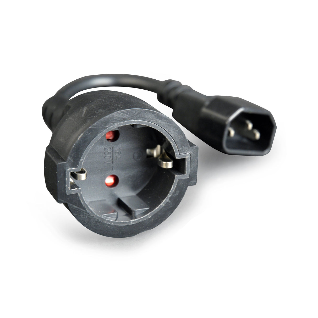 EAN 8716309082860 - Cablexpert Conexion Shucko hembra a IEC C14 macho 0.15mts imagen 1