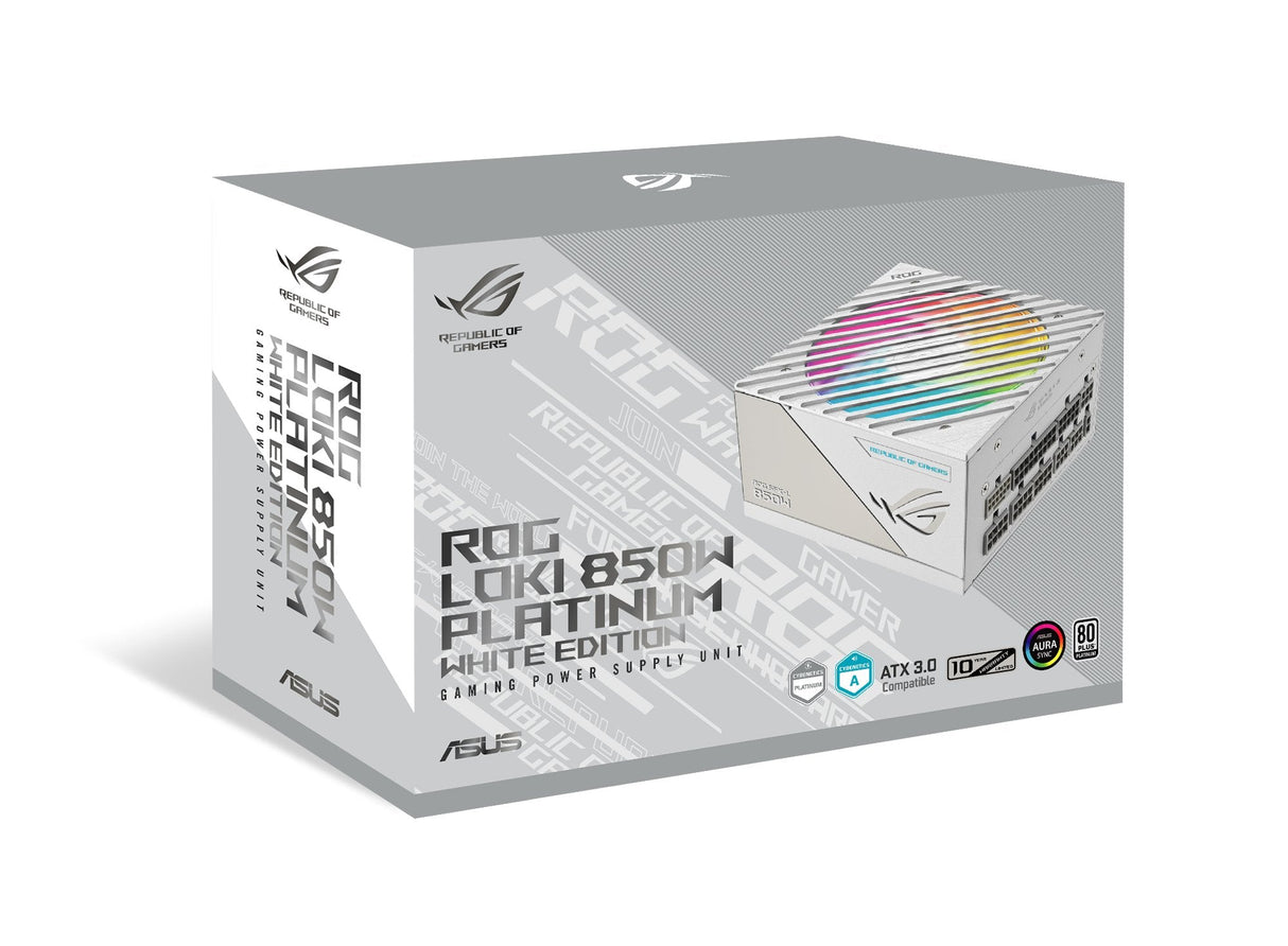 EAN 4711081722229 - ASUS ROG Loki SFX-L 850W Platinum White unidad de fuente de alimentación 24-pin ATX Blanco imagen 2