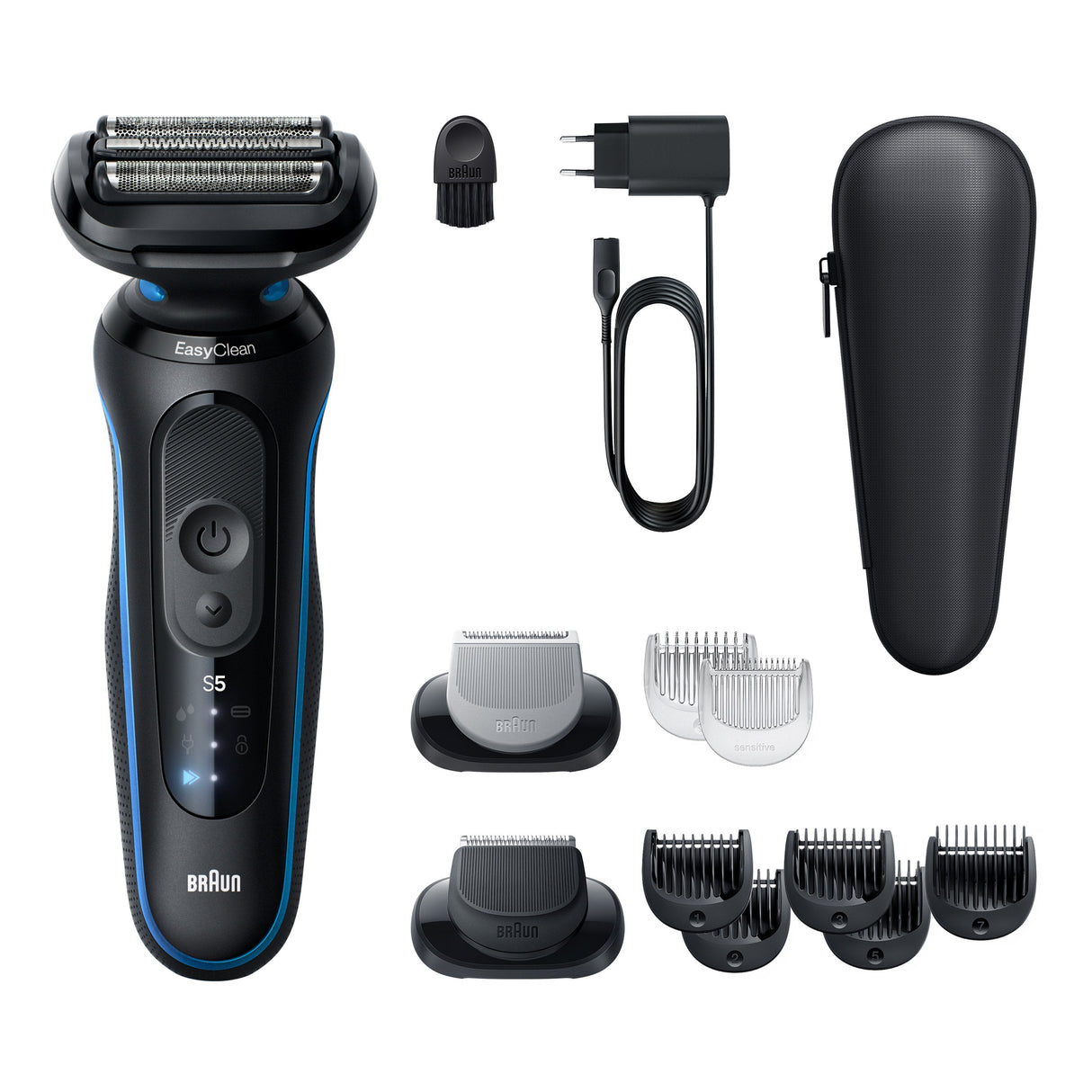 Braun Series 5 52-B1650s (Negro/Azul) 8700216645249