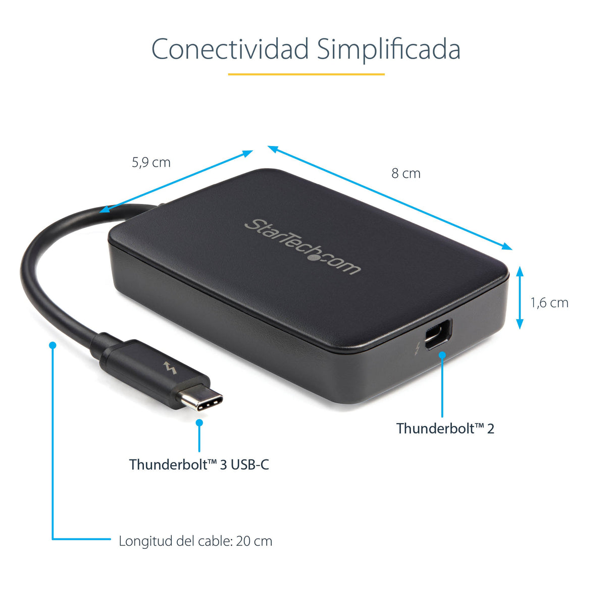 EAN 0065030864138 - StarTech.com TBT3TBTADAP cambiador de género para cable Female Male Negro imagen 8