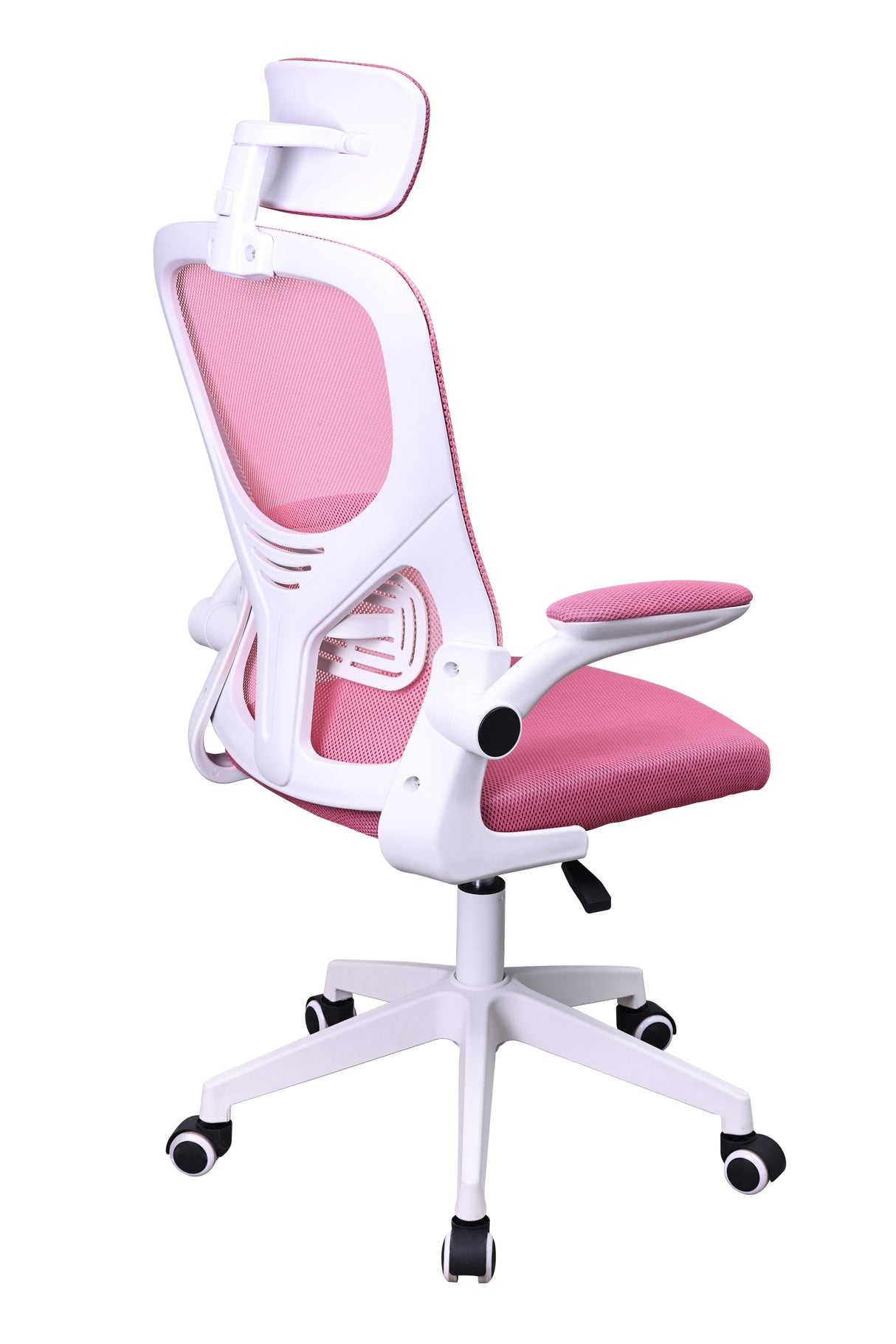 Silla Mgc-Ergo Plus Rosa Mars Gaming Reposabrazos Plegables /Pistón Clase 3/ Soporte Lumbar Dinámico Adaptable/ Peso Máximo 120kg/ Malla Transpirable